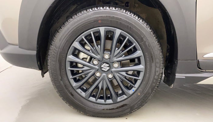 2021 Maruti XL6 ZETA SHVS, Petrol, Manual, 7,307 km, Left Front Wheel