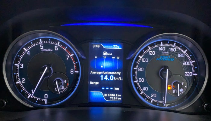 2021 Maruti XL6 ZETA SHVS, Petrol, Manual, 7,307 km, Odometer Image