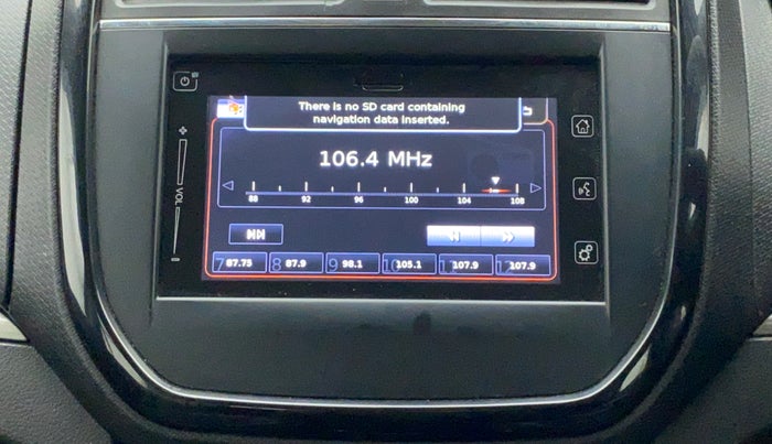 2018 Maruti Vitara Brezza ZDI PLUS, Diesel, Manual, 18,589 km, Infotainment system - GPS Card not working/missing