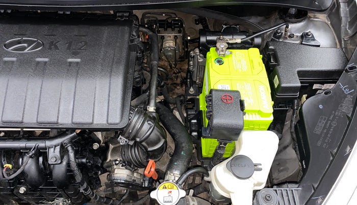 2016 Hyundai Grand i10 ASTA (O) AT 1.2 KAPPA VTVT, Petrol, Automatic, 79,667 km, Engine View - Left