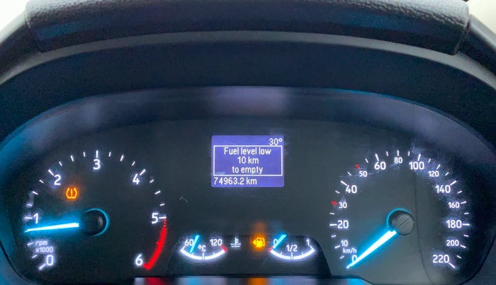 2018 Ford Ecosport 1.5 TDCI TITANIUM PLUS, Diesel, Manual, 75,349 km, Odometer Image