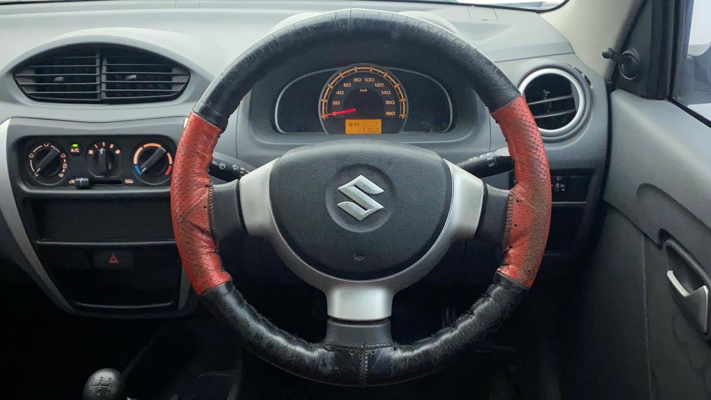 2012 Maruti Alto 800 LXI, Petrol, Manual, 17,101 km, Steering Wheel Close Up