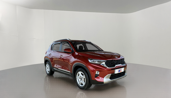 2020 KIA SONET HTX 1.0 IMT, Petrol, Manual, 19,052 km, Right Front Diagonal