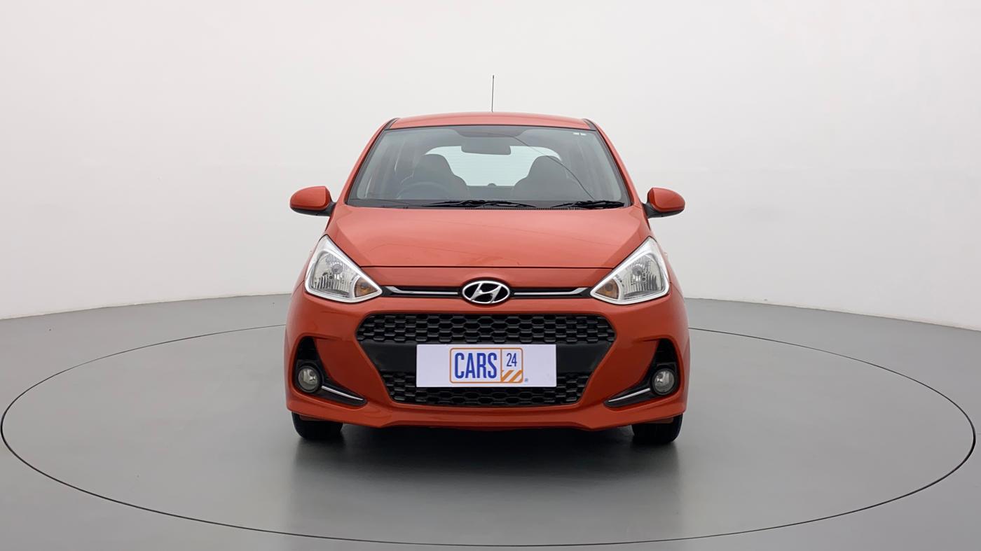 2017 Hyundai Grand i10 SPORTZ 1.2 KAPPA VTVT, Petrol, Manual, 24,483 km, Front