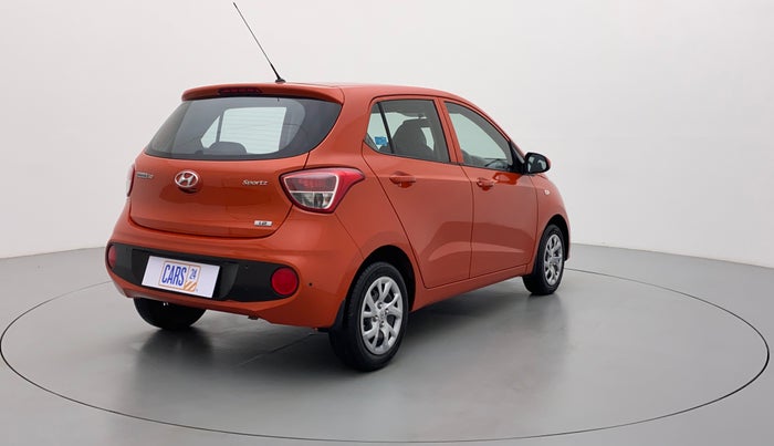 2017 Hyundai Grand i10 SPORTZ 1.2 KAPPA VTVT, Petrol, Manual, 24,483 km, Right Back Diagonal