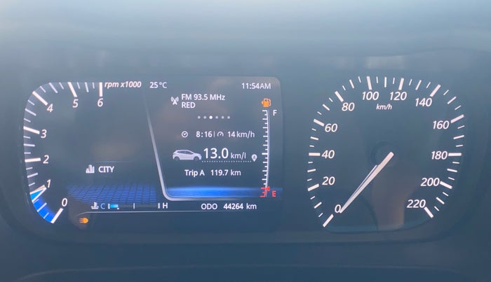 2021 Tata ALTROZ XZ DIESEL, Diesel, Manual, 44,227 km, Odometer Image