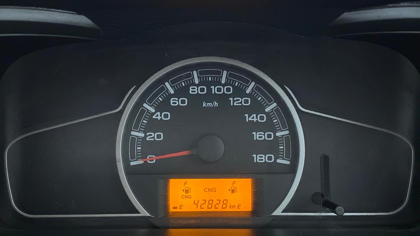 2020 Maruti Alto LXI CNG, CNG, Manual, 42,869 km, Odometer Image