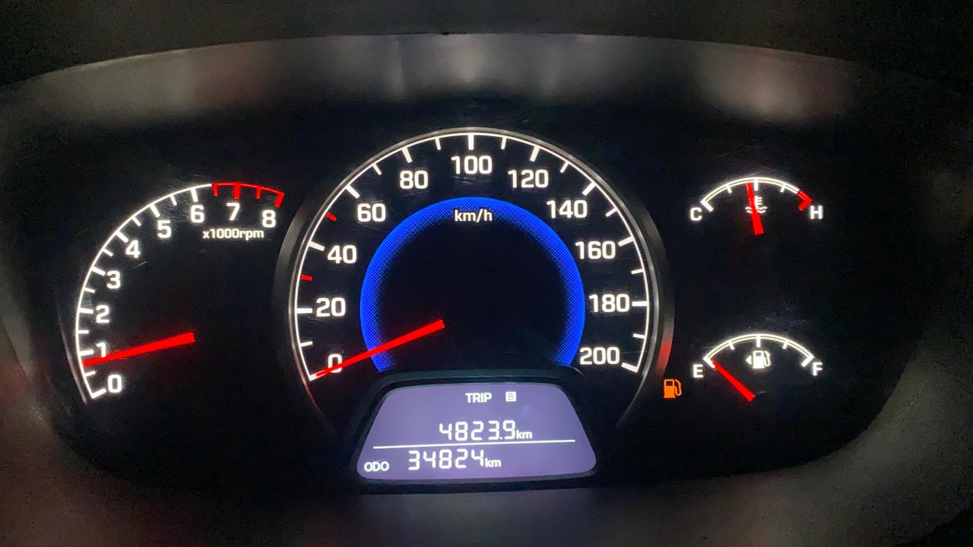 2020 Hyundai Grand i10 SPORTZ 1.2 KAPPA VTVT, Petrol, Manual, 34,779 km, Odometer Image