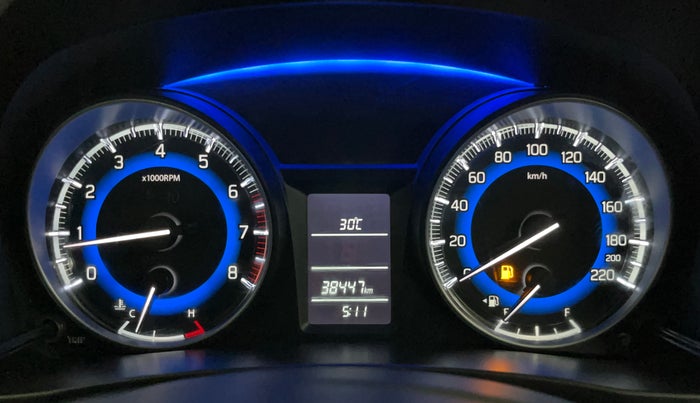 2021 Maruti Baleno DELTA PETROL 1.2, Petrol, Manual, 38,383 km, Odometer Image