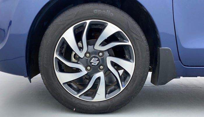 2021 Maruti Baleno ZETA 1.2 K12 CVT, Petrol, Automatic, 9,039 km, Left Front Wheel