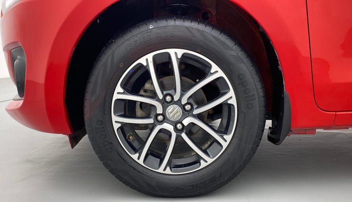 2018 Maruti Swift ZXI+, Petrol, Manual, 33,403 km, Left Front Wheel