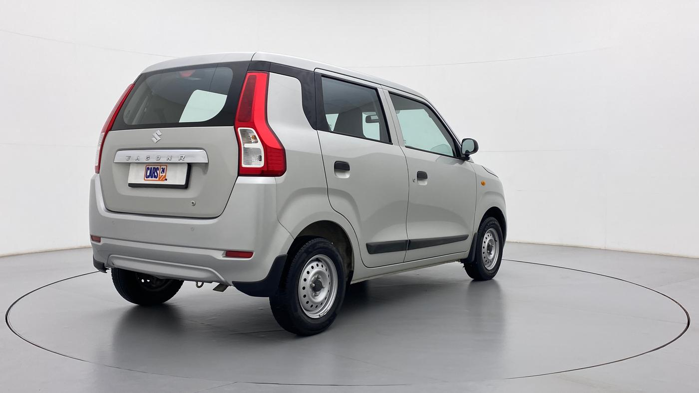 2020 Maruti New Wagon-R LXI 1.0 L, Petrol, Manual, 16,729 km, Right Back Diagonal