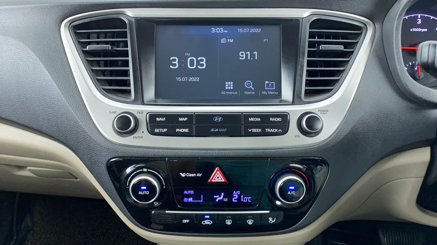 2017 Hyundai Verna 1.6 CRDI SX + AT, Diesel, Automatic, 91,337 km, Air Conditioner
