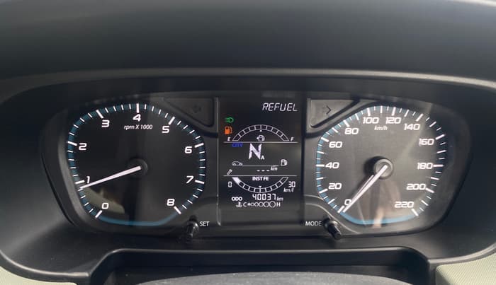 2023 Tata PUNCH  ACCOMPLISHED AMT CAMO EDITION, Petrol, Automatic, 40,036 km, Odometer Image