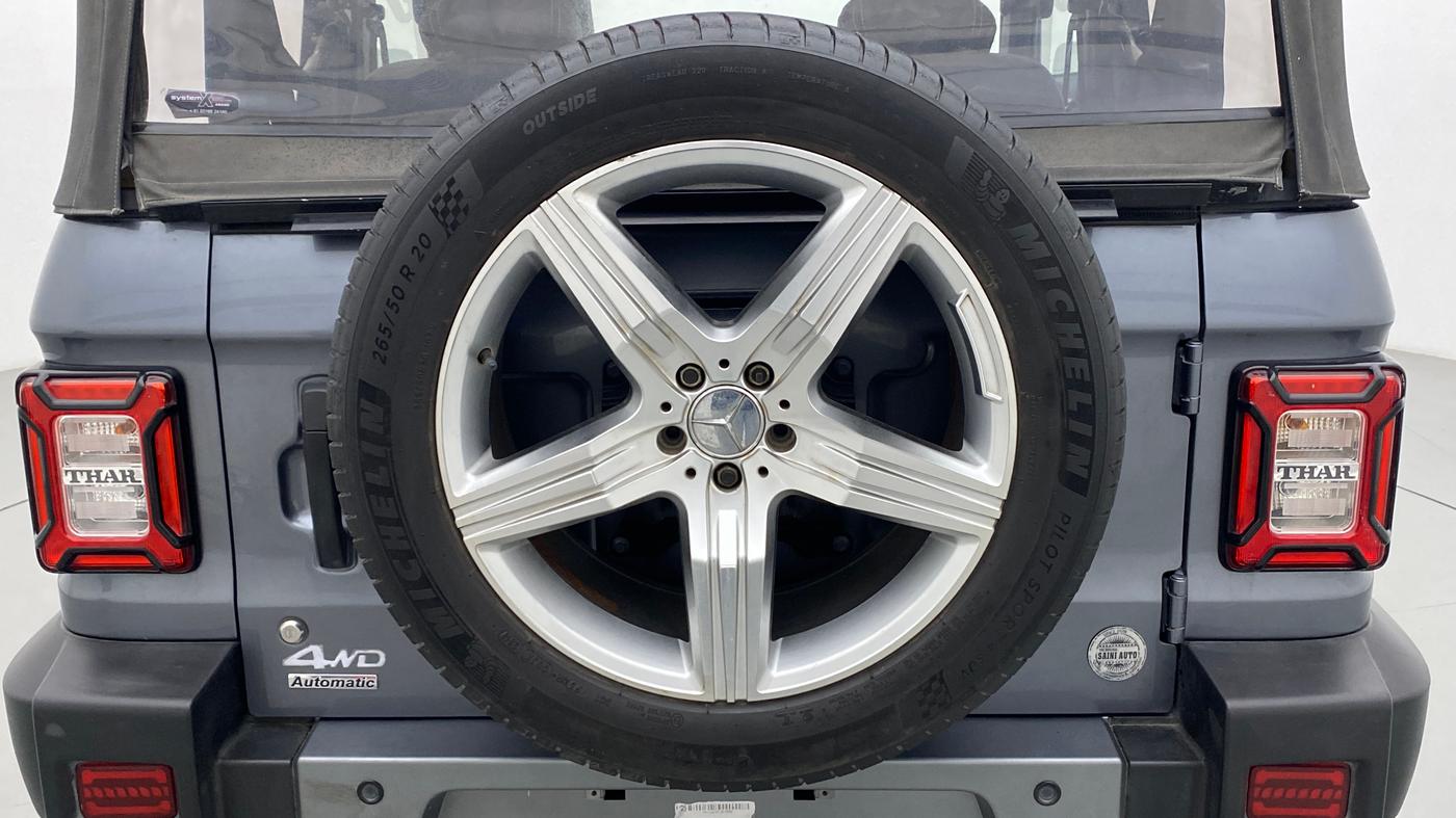 2020 Mahindra Thar LX  P 4WD AT CONVERTIBLE, Petrol, Automatic, 10,254 km, Spare Tyre