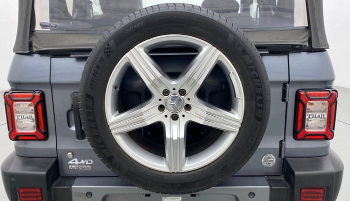 2020 Mahindra Thar LX  P 4WD AT CONVERTIBLE, Petrol, Automatic, 10,254 km, Spare Tyre