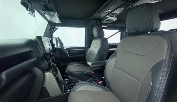 2020 Mahindra Thar LX  P 4WD AT CONVERTIBLE, Petrol, Automatic, 10,254 km, Right Side Front Door Cabin