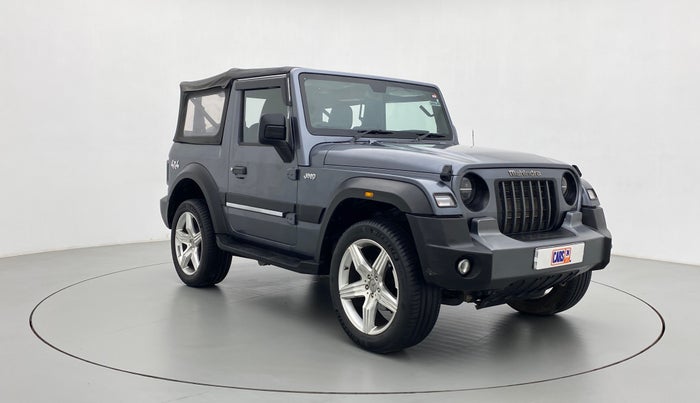 2020 Mahindra Thar LX  P 4WD AT CONVERTIBLE, Petrol, Automatic, 10,254 km, Right Front Diagonal