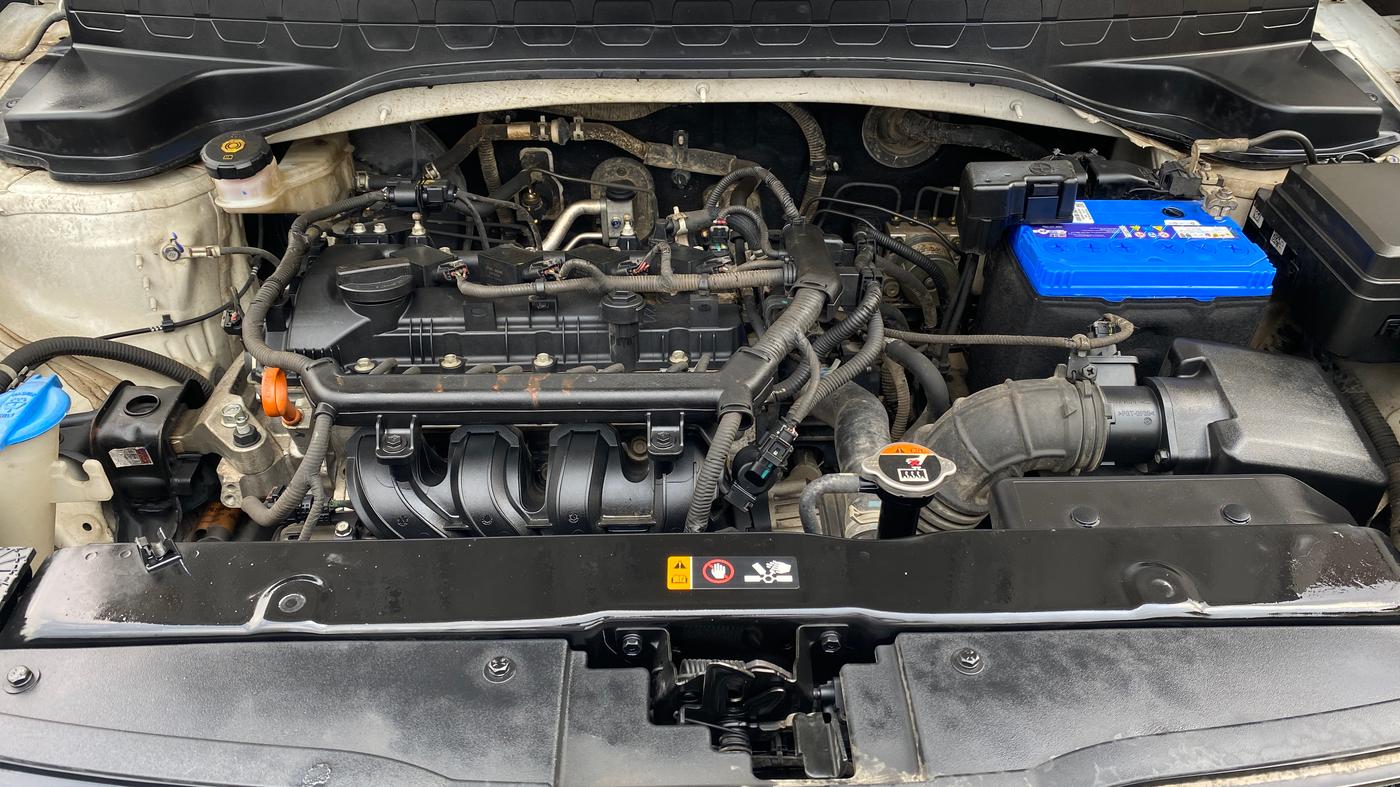 2022 KIA SONET HTK PLUS 1.2, Petrol, Manual, 50,795 km, Engine View