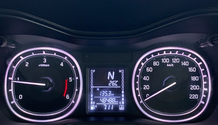 2019 Maruti Vitara Brezza ZDI+ DUAL TONE AMT, Diesel, Automatic, 48,487 km, Odometer Image
