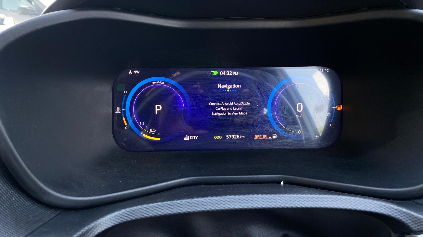 2023 Tata NEXON FEARLESS PLUS 1.2 REVOTRON 7 DCA DT, Petrol, Automatic, 57,912 km, Odometer Image