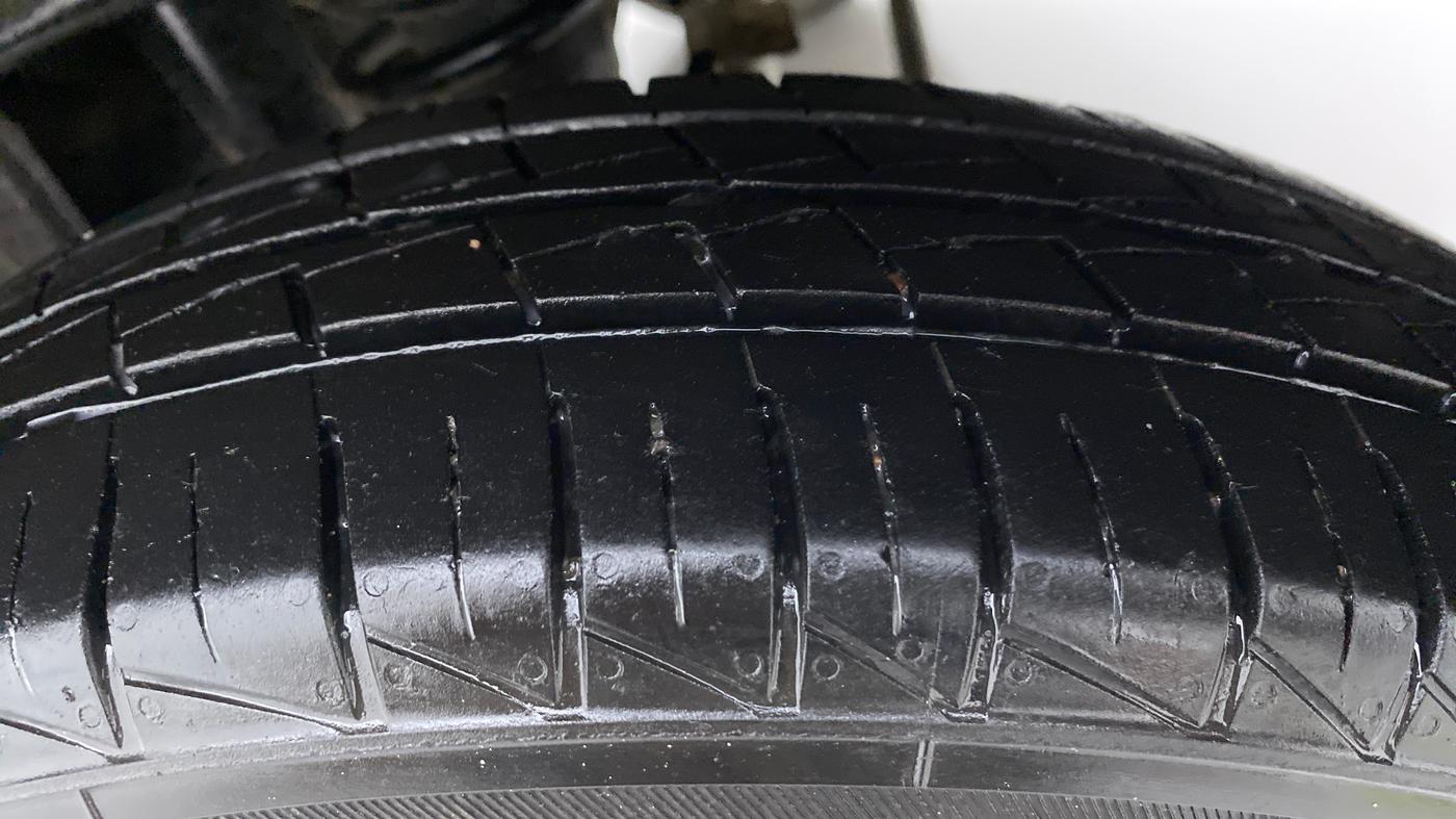 2021 Maruti Alto LXI, Petrol, Manual, 16,557 km, Left Rear Tyre Tread