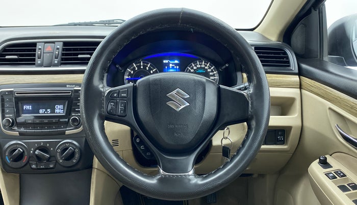2018 Maruti Ciaz 1.5 SIGMA SHVS, Petrol, Manual, 18,780 km, Steering Wheel Close Up