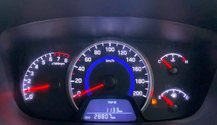2018 Hyundai Grand i10 SPORTZ 1.2 KAPPA VTVT, Petrol, Manual, 28,806 km, Odometer Image