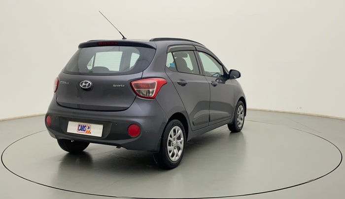 2018 Hyundai Grand i10 SPORTZ 1.2 KAPPA VTVT, Petrol, Manual, 28,806 km, Right Back Diagonal