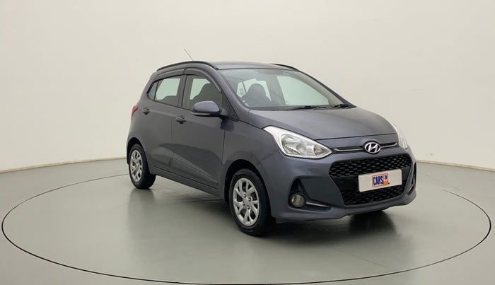2018 Hyundai Grand i10 SPORTZ 1.2 KAPPA VTVT, Petrol, Manual, 28,806 km, Right Front Diagonal