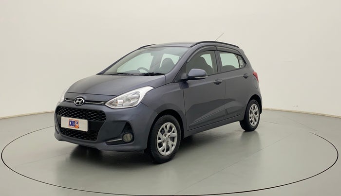 2018 Hyundai Grand i10 SPORTZ 1.2 KAPPA VTVT, Petrol, Manual, 28,806 km, Left Front Diagonal