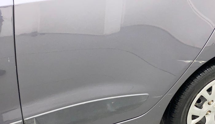 2018 Hyundai Grand i10 SPORTZ 1.2 KAPPA VTVT, Petrol, Manual, 28,806 km, Rear left door - Slightly dented