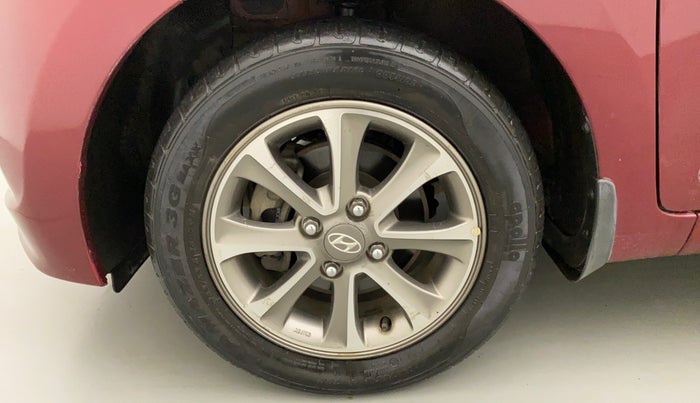 2014 Hyundai Grand i10 ASTA 1.2 KAPPA VTVT, Petrol, Manual, 23,305 km, Left Front Wheel