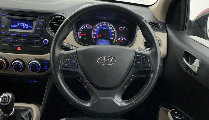 2014 Hyundai Grand i10 ASTA 1.2 KAPPA VTVT, Petrol, Manual, 23,305 km, Steering Wheel Close Up