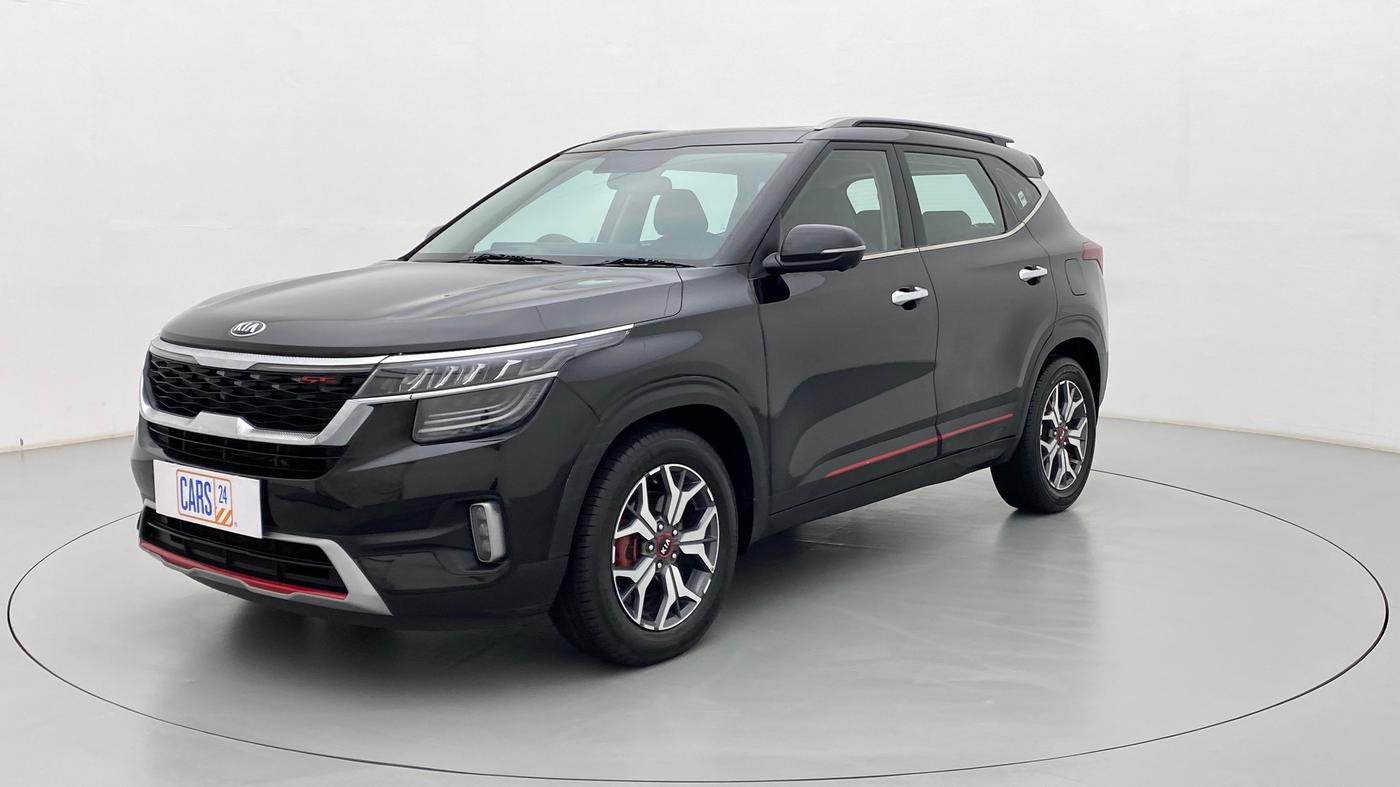 2020 KIA SELTOS 1.5 GTX+ AT, Diesel, Automatic, 73,205 km, Left Front Diagonal