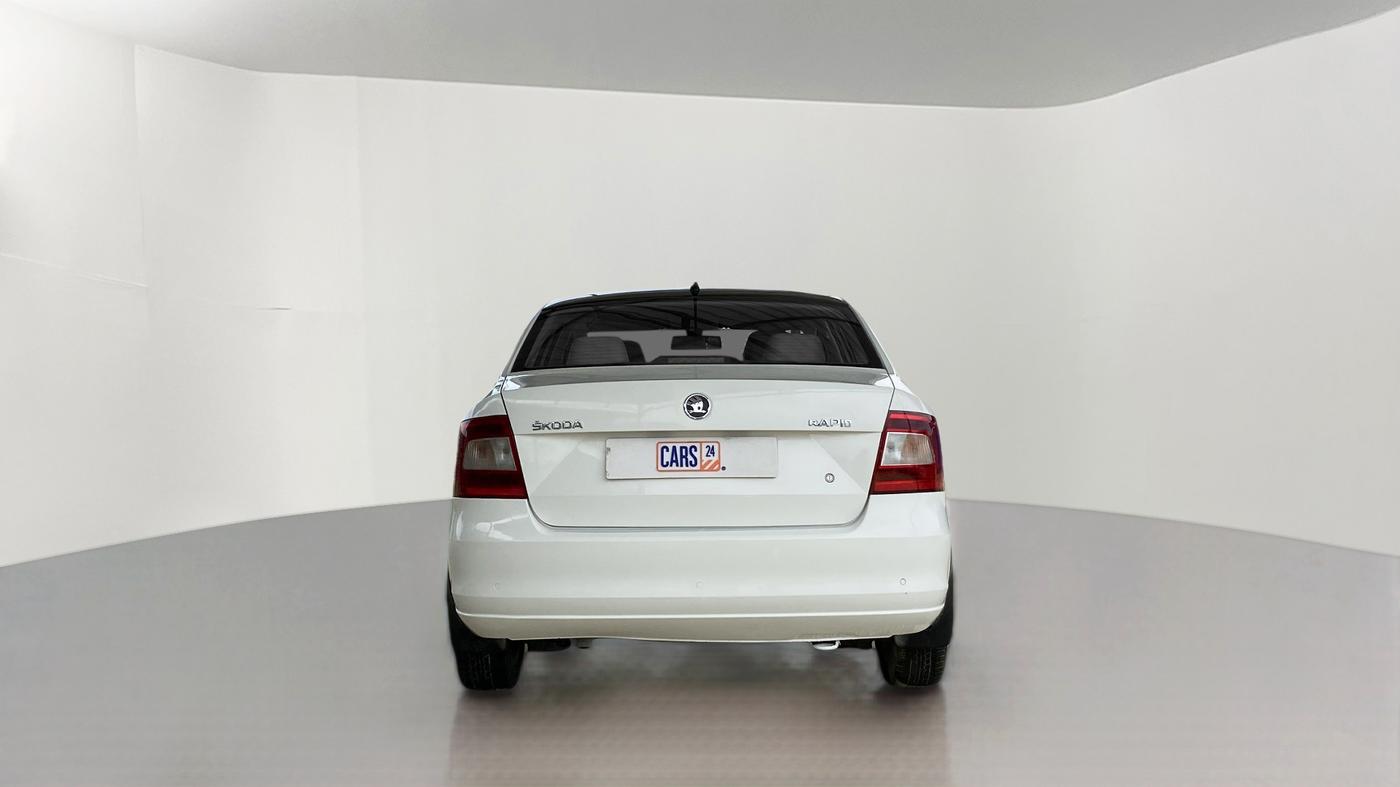 2016 Skoda Rapid 1.5 Elegance TDI MT, Diesel, Manual, 53,072 km, Back/Rear