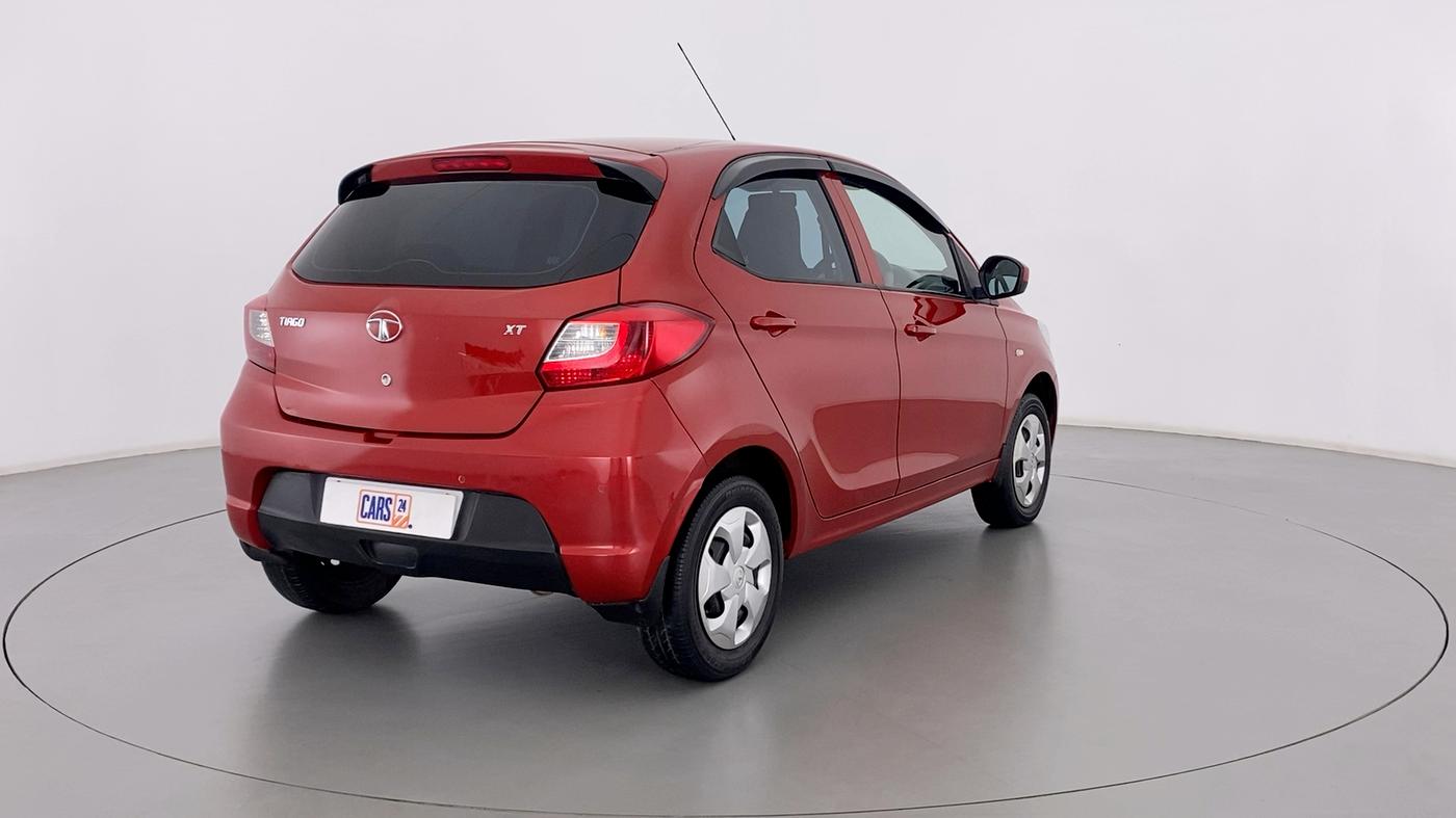 2018 Tata Tiago XT 1.2 REVOTRON, Petrol, Manual, 44,300 km, Right Back Diagonal