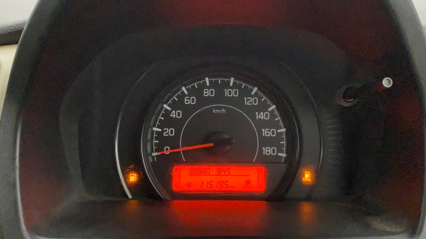 2020 Maruti New Wagon-R LXI CNG (O) 1.0, CNG, Manual, 1,15,224 km, Odometer Image