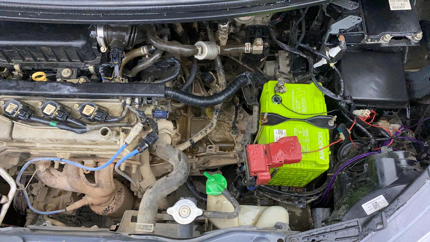 2020 Maruti New Wagon-R LXI CNG (O) 1.0, CNG, Manual, 1,15,224 km, Engine View - Left