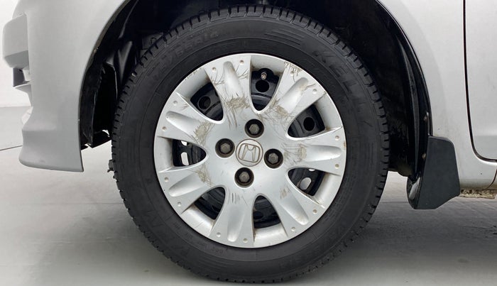 2013 Honda Amaze 1.2 SMT I VTEC, CNG, Manual, 91,509 km, Left Front Wheel