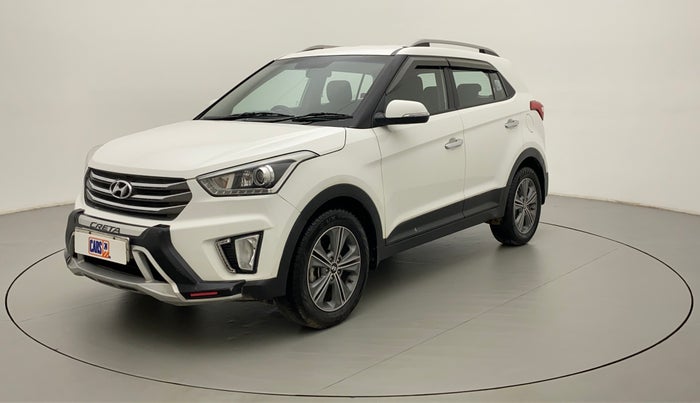 2017 Hyundai Creta SX PLUS AT 1.6 PETROL, Petrol, Automatic, 96,743 km, Left Front Diagonal