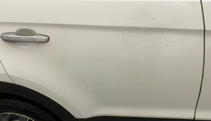 2017 Hyundai Creta SX PLUS AT 1.6 PETROL, Petrol, Automatic, 96,743 km, Right rear door - Minor scratches