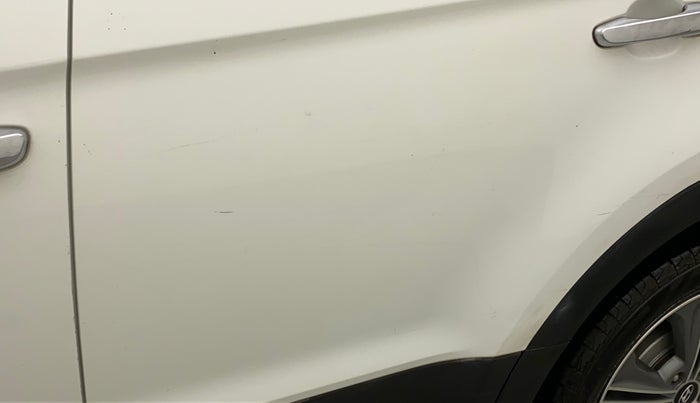 2017 Hyundai Creta SX PLUS AT 1.6 PETROL, Petrol, Automatic, 96,743 km, Rear left door - Minor scratches