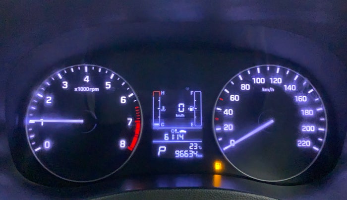 2017 Hyundai Creta SX PLUS AT 1.6 PETROL, Petrol, Automatic, 96,743 km, Odometer Image