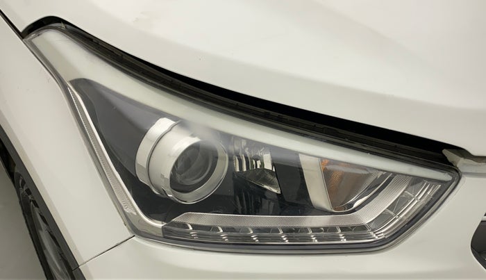 2017 Hyundai Creta SX PLUS AT 1.6 PETROL, Petrol, Automatic, 96,743 km, Right headlight - Minor scratches