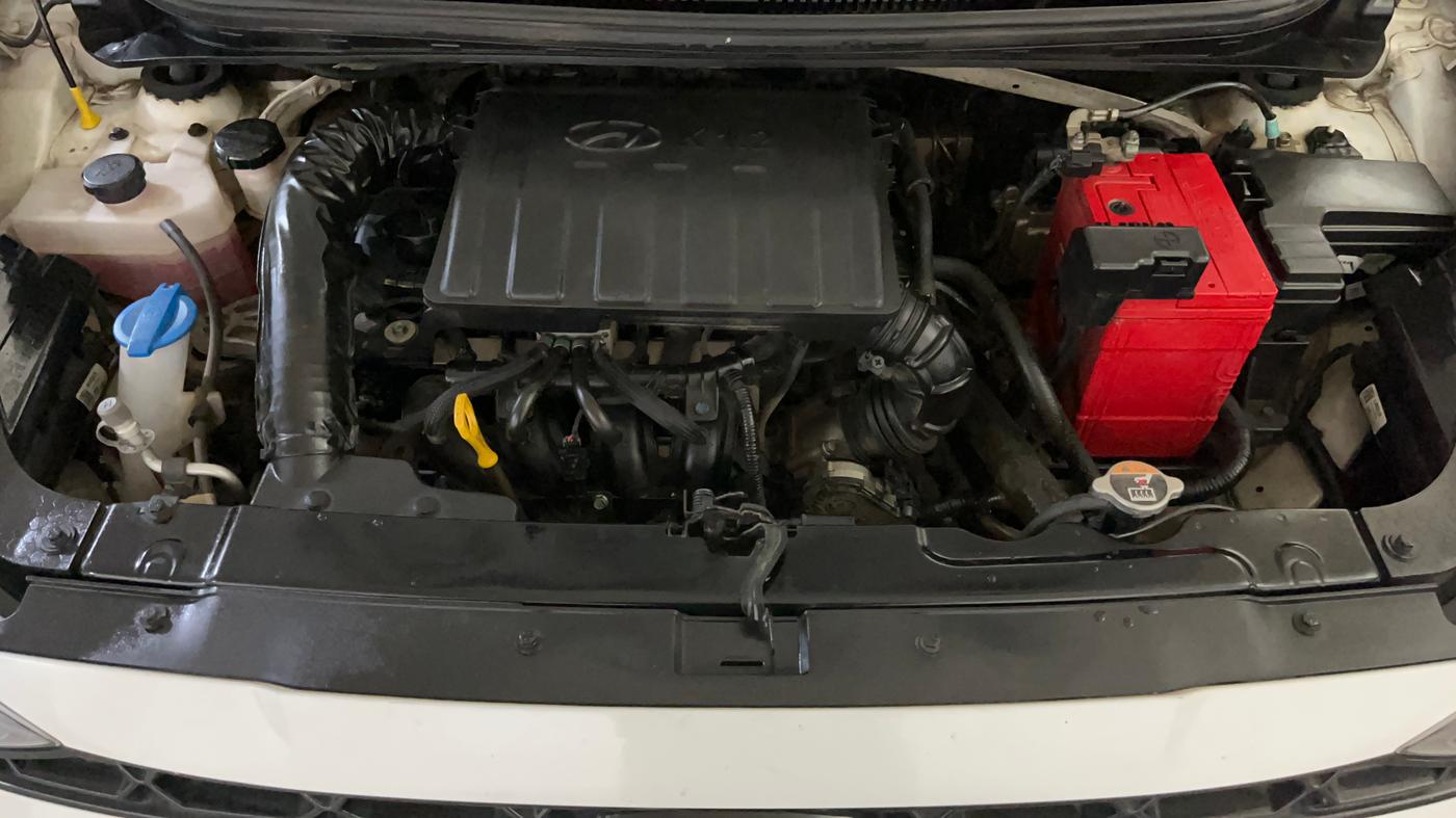 2023 Hyundai AURA SX 1.2 CNG, CNG, Manual, 61,512 km, Engine View