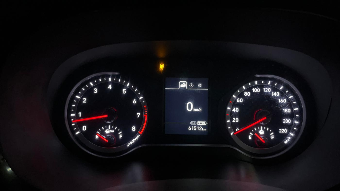 2023 Hyundai AURA SX 1.2 CNG, CNG, Manual, 61,512 km, Odometer Image