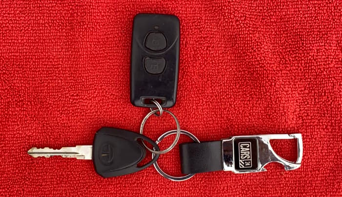 2016 Tata Nano TWIST XTA, Petrol, Automatic, 35,613 km, Key Close Up
