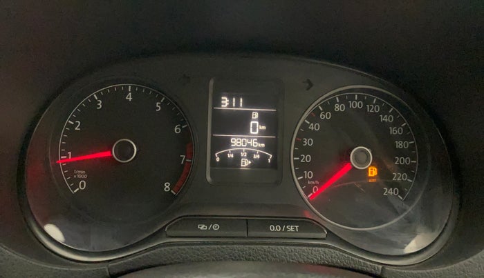 2017 Volkswagen Polo HIGHLINE1.2L, Petrol, Manual, 98,037 km, Odometer Image