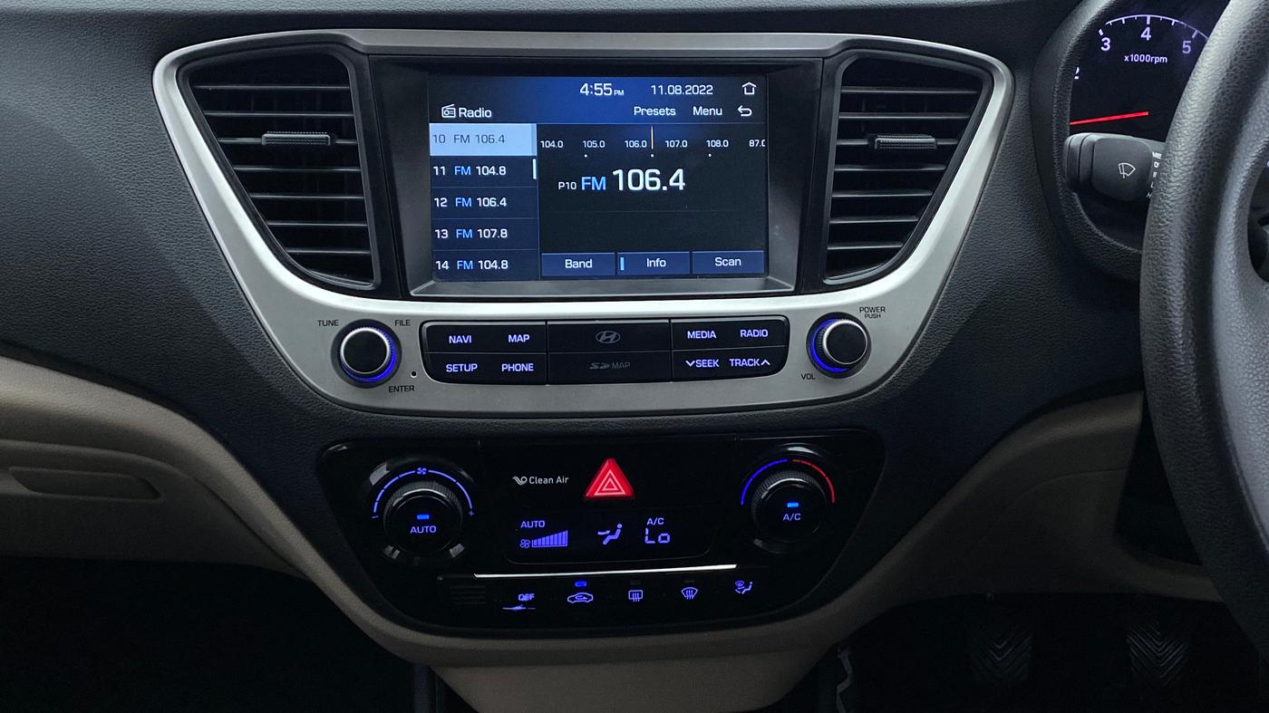2018 Hyundai Verna 1.6 SX VTVT, Petrol, Manual, 77,903 km, Air Conditioner